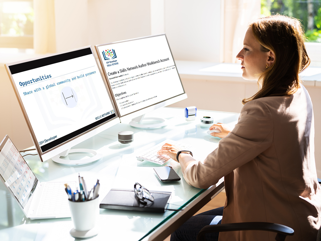 Creating and Publishing Online Courses with Skills Network